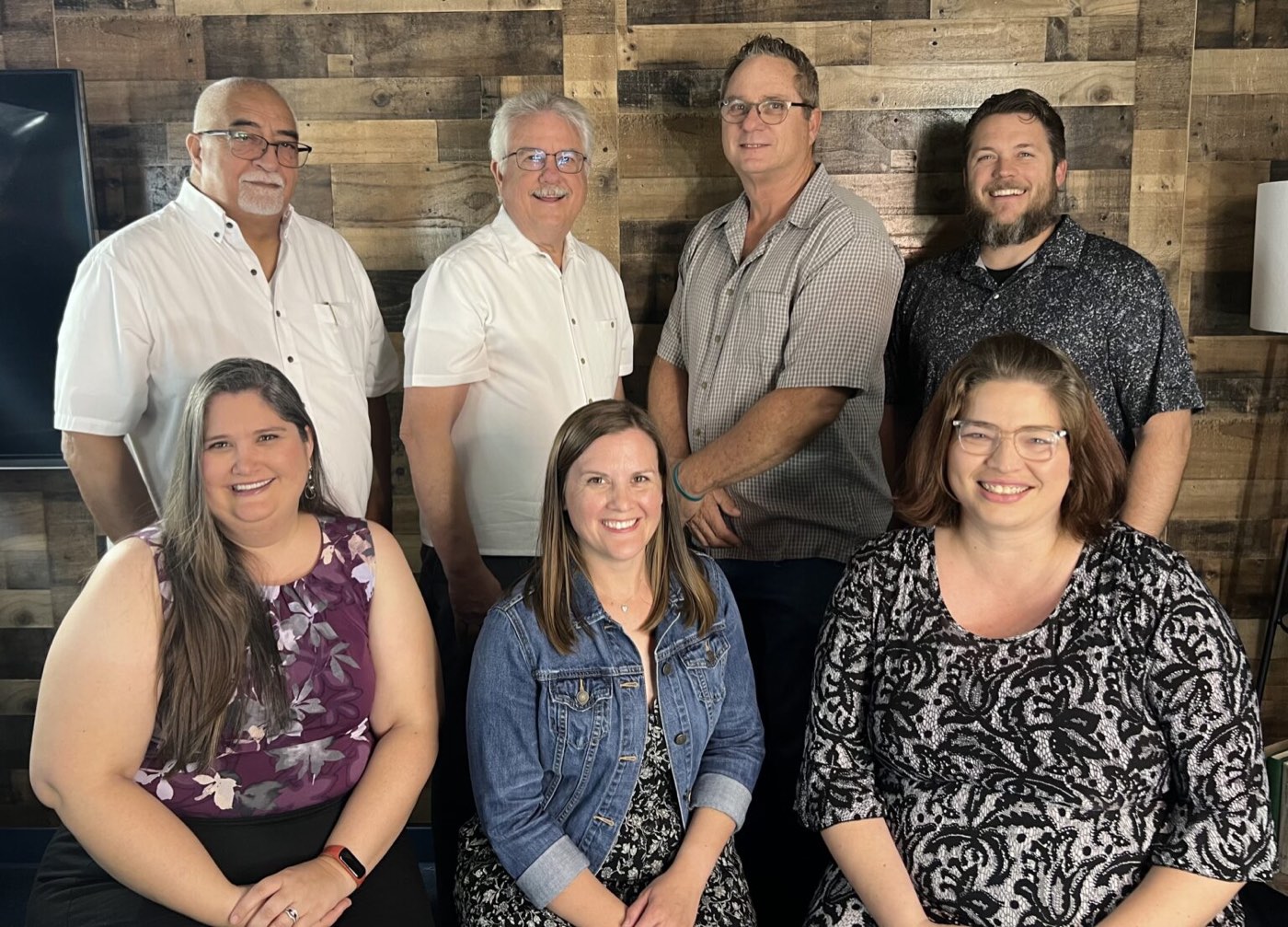 Members of the Avondale Baptist Church staff
